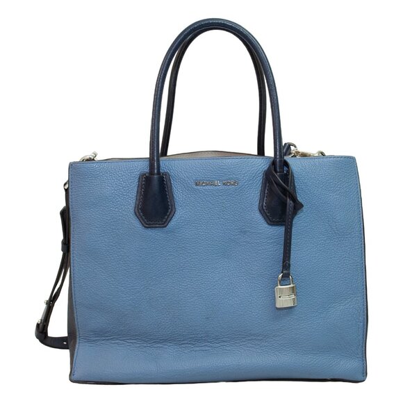 Michael Kors Blue/Navy Large Tote - Picture 1 of 11